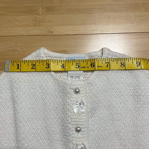 NEW Julius Berger Sweater Shaw P & P Cape Toddler Girl - Picture 5 of 10